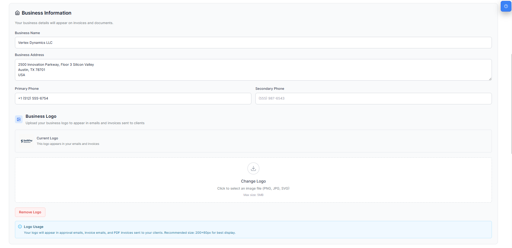 Business Setup & Branding
